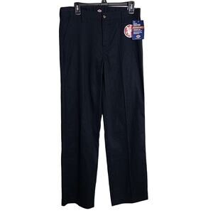 Dickies Boys Dark Blue Size 18 Pants, NWT, Flat Front, Straight Leg